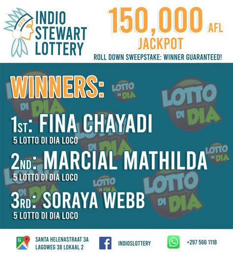 Indio Stewart Lottery .